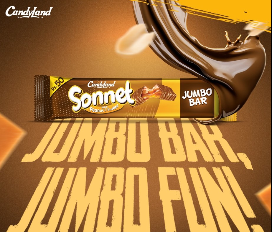 Candy Land Sonnet With Peanut & Fudge Chocolate 48g